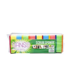 Colour Scouring Pad With Sponge