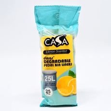 Fragrant Garbage Bag Lemon Yellow 25L