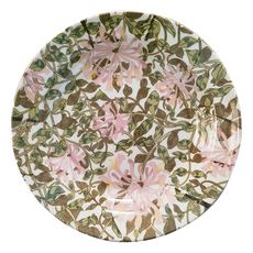 Melamine Deep Plate 10 Inch Pink Petal