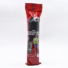 OXO-Bio HDPE Garbage Bag Black 120L