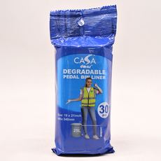 OXO-Bio HDPE Garbage Bag Blue 20L