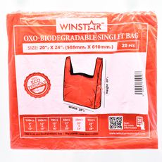 T-Shirt Plastic Bag 20X24
